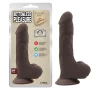 DILDO BOTTOMLESS PLEASURE BROWN