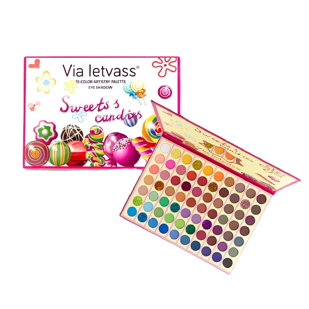 Paleta De Sombras Via Letvass