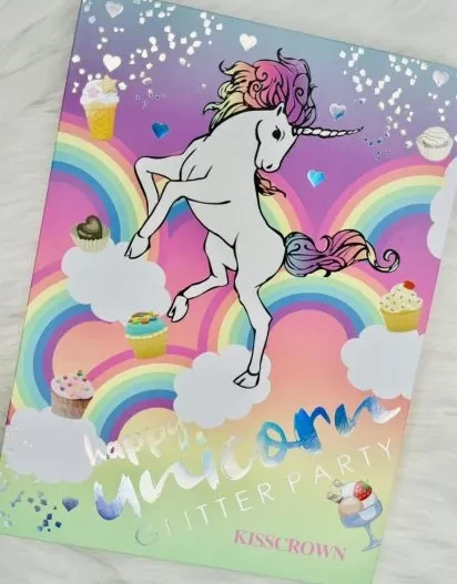 SOMBRAS GLITTER HAPPY UNICORNIO